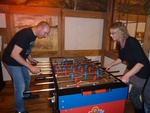 Zwager en Astrid in actie