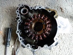 verbrande lichtmachine